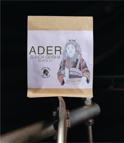 ADER SUNDA GEISHA (SCATH01)  " Washed " ( Light Roast คั่วอ่อน )