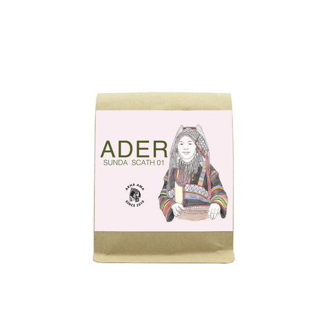 ADER SUNDA SCATH 01 " Washed " ( Light Roast คั่วอ่อน )